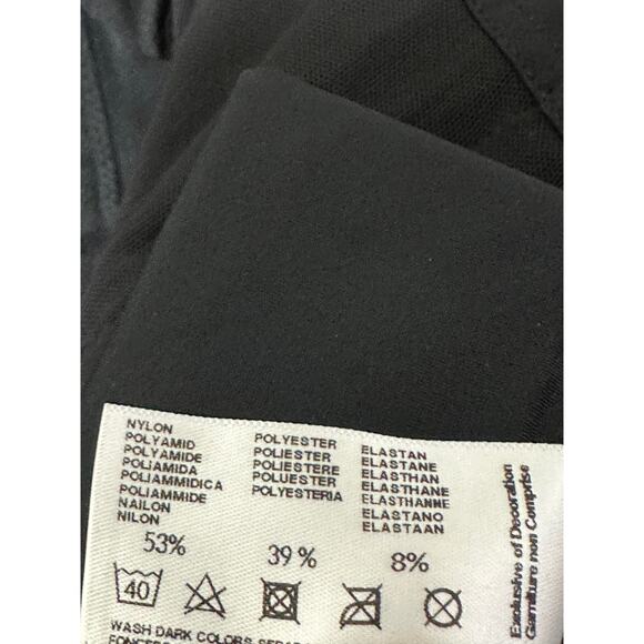 Glamorise Black Overlay Unlined Bra Lace Women Size 40I - Picture 6 of 6